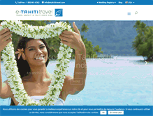Tablet Screenshot of etahititravel.com